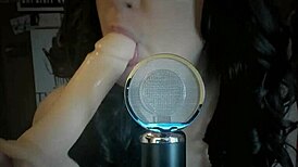 Watch Your Dominatrix Suck Cock While Hypnotizing You With Fetish Relax Dildo Cumshot Orgasm!