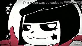 Cartoon figure fkkdajufhslpa in silly adventure