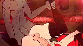 demon fucks devil lynn in golem animation