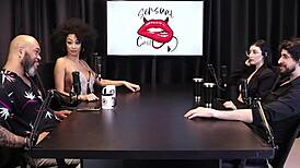 Angel Sheer gets her pussy eaten for hours in this BDSM scene! 😈