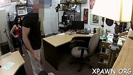 young amateur humps hard in competition