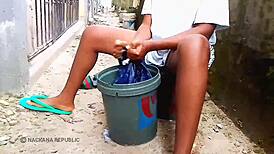 Maskgodez shows she's wife material