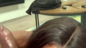 sucking my crush's big black dick