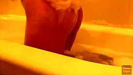 Latina's Relaxing Bath Time