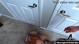 Slutty Madison Morgan Offers Her Cunt To Landlord Alex Legend