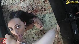 whitney wright gets into an asian fever fuck with banana play