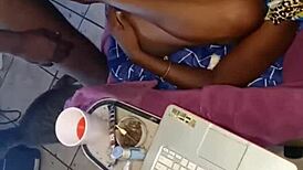 Hey, check this butt naked milf with big juicy tits. How does she move like that?