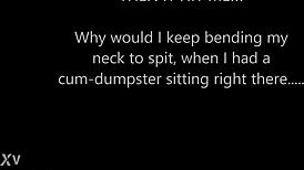 blonde cougar gets nasty with toothpaste spit during sloppy bathroom blowjob