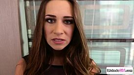 petite lesbian facesits blonde hooker to orgasm