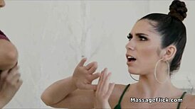 uhh teen masseuses can’t resist client’s hard cock in group