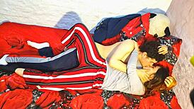 Loving Latina Couple Moans During Big Cock Sex