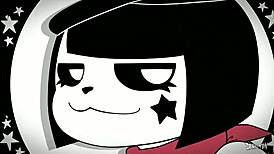 Cartoon figure fkkdajufhslpa in silly adventure