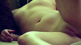 Jemma and Kitty lick pussies in lesbian fingering scene