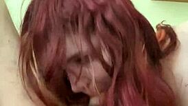 this bitch loves sucking sexy blowjob closeup