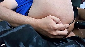 Shemale Dildo Masturbation With Toys In Gay Trans Session