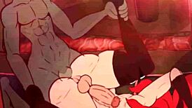 demon fucks devil lynn in golem animation