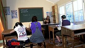 Cuban Slut Katia De Lys Seduces as Teacher for Hard Fucking