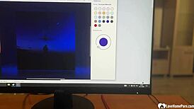 i stopped to fuck her pierced pussy