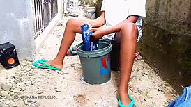 Maskgodez shows she's wife material