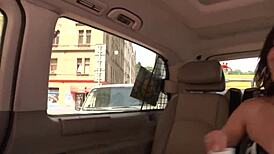 Sexy bitches Uma Zex and Bella Diamond HUNT GUYS on street