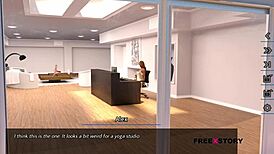 Dreams of Desire - Alex Caught Spying on Latisha Changing Her Dress in Stunning 3D Action