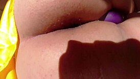 Disneyprincess squirts from anal and vaginal play 😍