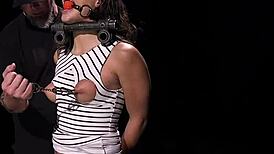 Hey, have you ever seen a hairy pussy toyed like this in wild bondages?