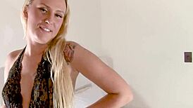 Layla Love Swallows Big Cock Cum POV