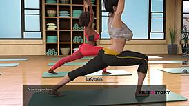 Dreams of Desire - Alex Caught Spying on Latisha Changing Her Dress in Stunning 3D Action