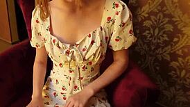 Psychologist Turns Insatiable Whore Riding Teen in Stockings. Close-Up Rough Action Bent Over Wet.