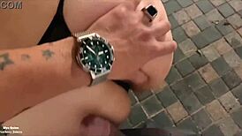 Horny Girl Gets Fucked In Street!