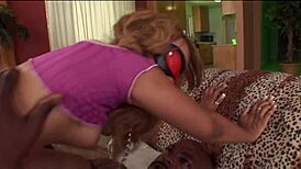 Monster dicks pound freaky thick lady in wild wet action! Watch her take it deep!