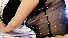 Leaked video of cute petite teen influencer getting anal creampie