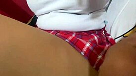 my hermanastra tells me about oral sex at school. i ask her to show me how it's done with me!