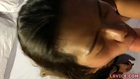 Ladyboy marky sucks cock in pov 😘