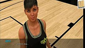 John gets injured during practice once more in the college setting.