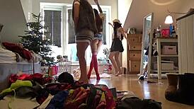 no panties teen party voyeur dancing tight homemade fun 😏