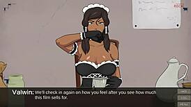cummy bender episode 6 - big boob maid milking and titty fucking korra.