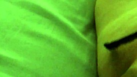 Ticklish chubby wife laughs during playful session