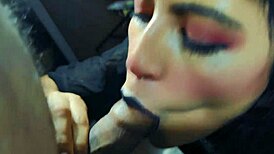 Grabo a Mi Novia Gotica Colegiala Mientras la Follo Duro