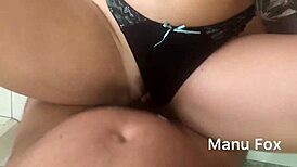 Uncle, put my panties aside and fuck me nicely! Brazilian pornstar begs