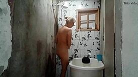 Stella Still Teaches How to Do Enema in Detail, Fingers Her Ass, and Shows Everything Full on Red