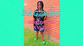 Black Slut Plays Ass And Drinks Piss!