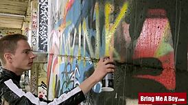 Twinks Finn Harper and Milo Hudson Raw Breeding Outdoors