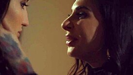 The tattooed girl and the natural college girl