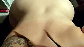 Hot Brunette With Pigtails Gives Intense Blowjob In RV, POV Cumshot