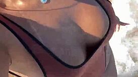 Amateur Shows Tan Mark In VIP