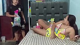 My Partner Surprises Me At Home After Work Absence