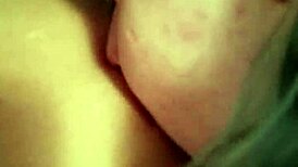 Blue-Haired Girl Performs Long Blowjob.