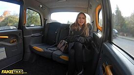 Fake Taxi: Jayla De Angelis Wraps Gloves Around Driver